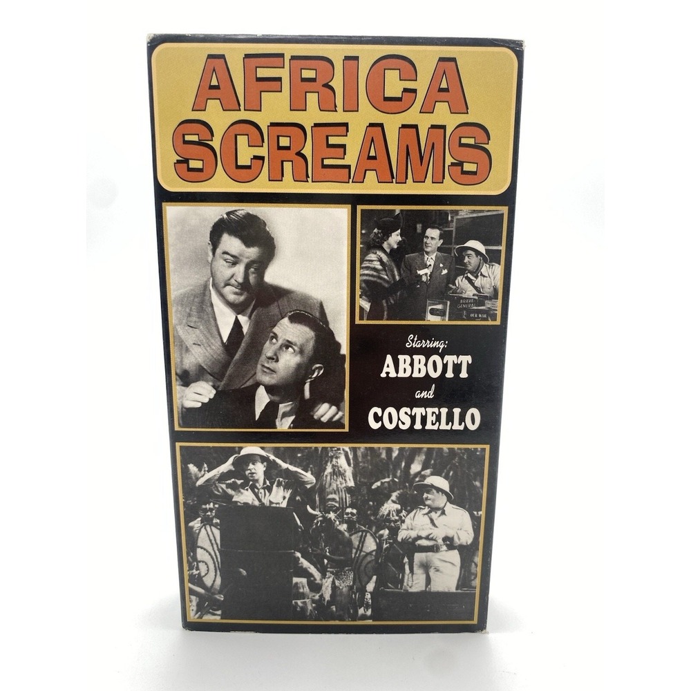 Africa‎ Screams (VHS, 1949)